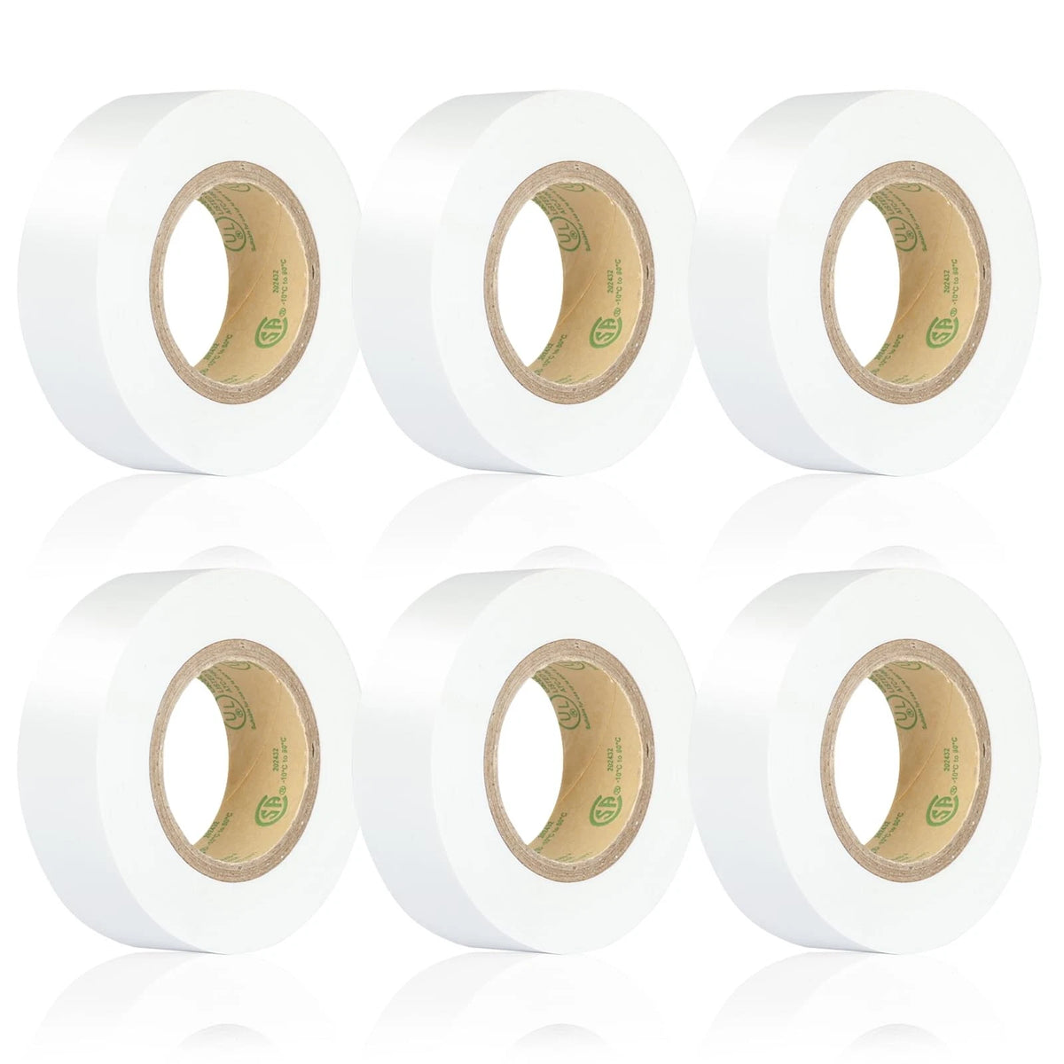 White Electrical Tape for Multiple Applications (UL Approved)