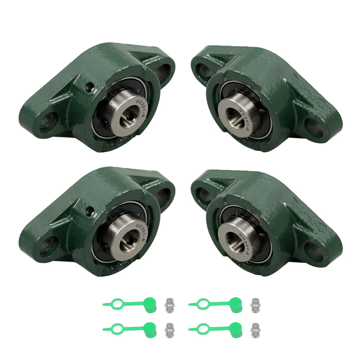 Set of 4 UCP201-8 Self-Align Pillow Block Bearings for
