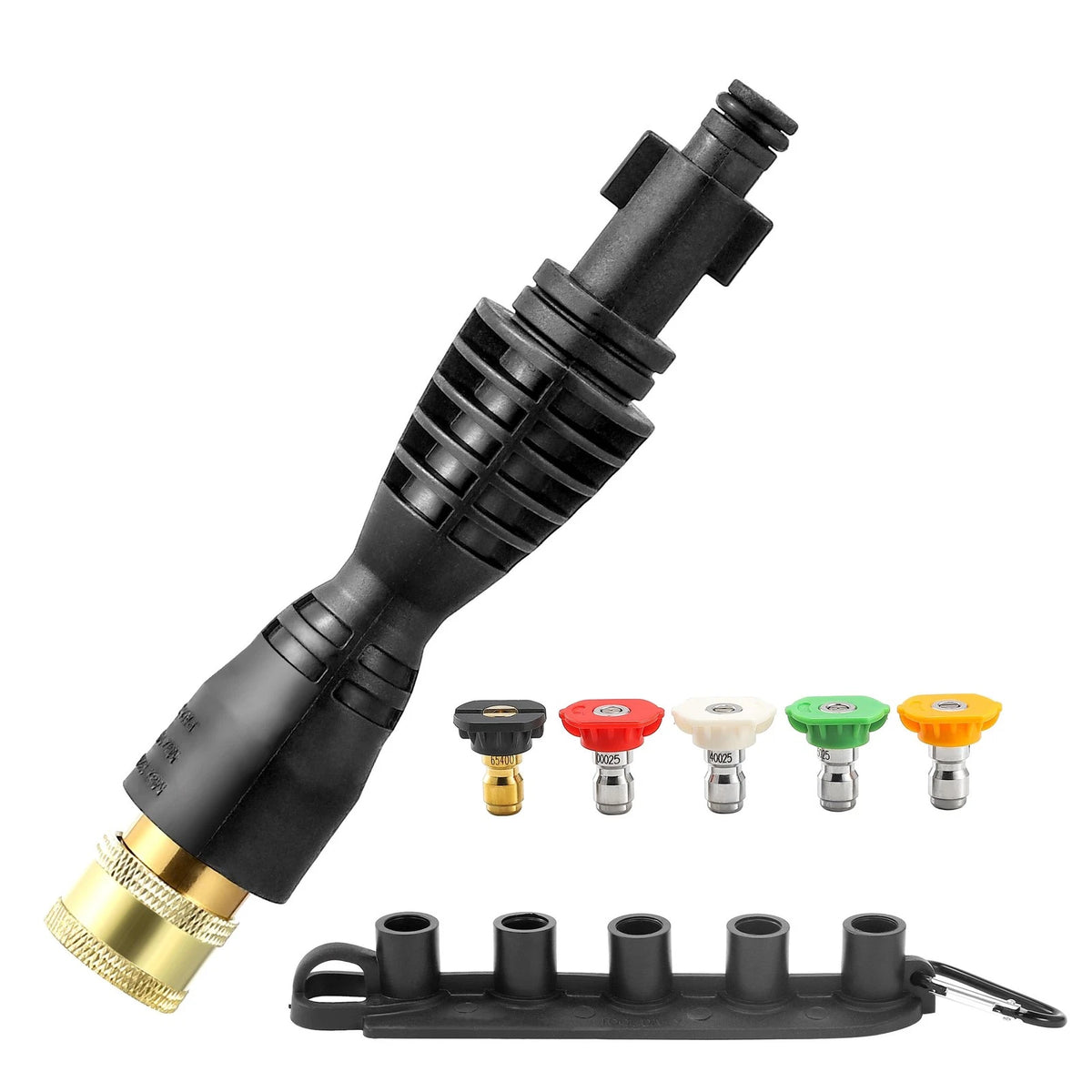 Pressure Washer Gun Adapter with 1/4” Quick Connector (6 Inch)