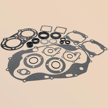 Complete Gasket Rebuild Kit w/Oil Seals for Yamaha YFZ350 Banshee (1987–2006)