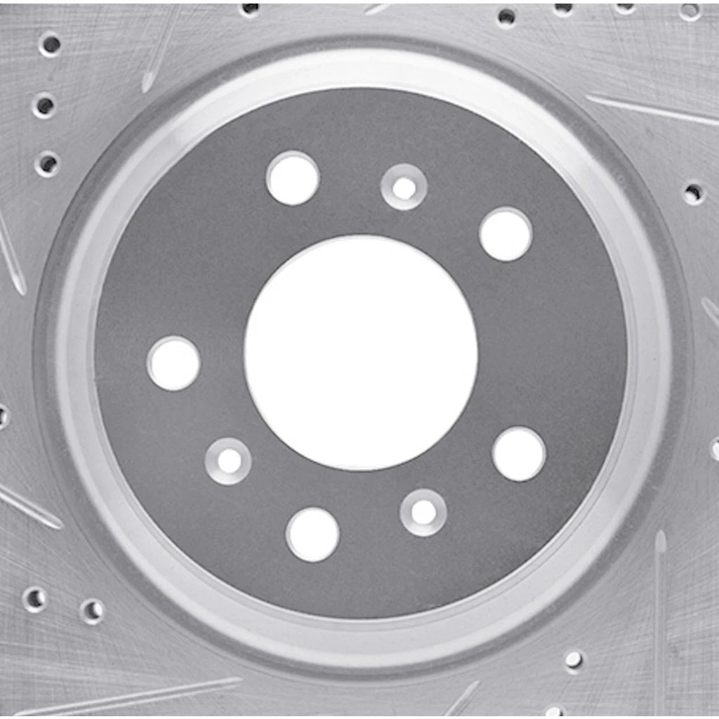 Set of 2 Drilled and Slotted Rotors for Buick Allure/LaCrosse (2008–2009) ALX-PAU-DF-7512-46014-CLA3