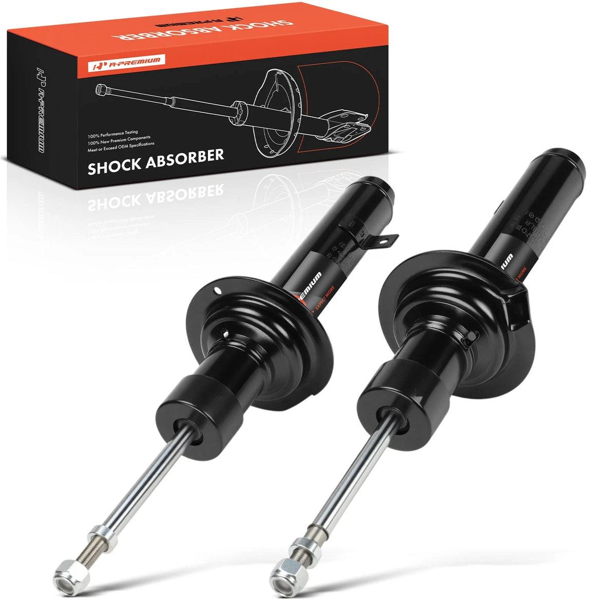 Set of 2 Front Shock Struts for Lexus GS300 GS350 (2006–2011) 343362R 343362L