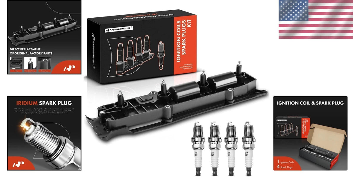 Ignition Coils with Iridium Spark Plugs for Enhanced Engine Performance