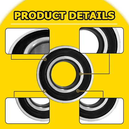 Front Wheel Bearing Replacement Kit 25mm for Harley Davidson (21")