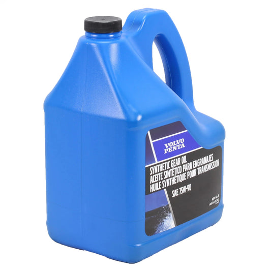 1 Gallon 75W-90 Synthetic Transmission Gear Oil for Volvo Penta (OEM 1141680)
