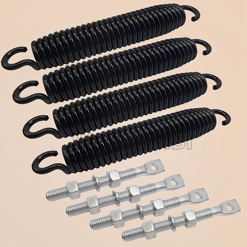 4X Snow Plow Trip Springs Kit Eyebolts for Diamond C, ST, HM Series (1302010, 09124)