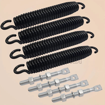 4X Snow Plow Trip Springs Kit Eyebolts for Diamond C, ST, HM Series (1302010, 09124)