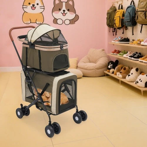 Foldable Pet Stroller for Small Dogs (2010–2023)