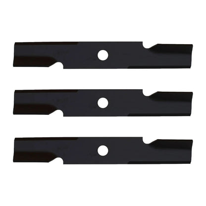 3 High Lift Mower Blades for Exmark Zero Turn Mower (48" Deck)