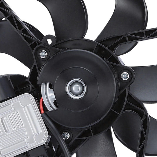 Cooling Fan Assembly for Volvo V60 S60 XC60 XC70 XC80 V70 (2008–2010) 17984198, 8380009, FA71811, 30668629, 31686808