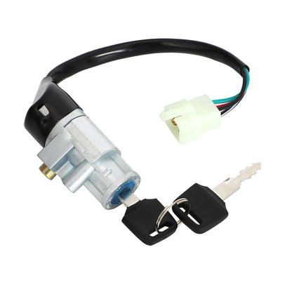 Ignition Switch Lock Kit + 2 Keys for Honda Elite 50 (1988–2001)