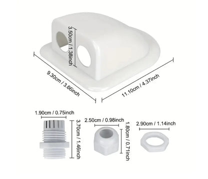 ABS Waterproof Junction Box for RV Yacht Solar Panel