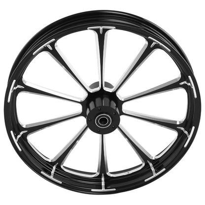 Front Wheel Rim & Dual Disc Hub 18'' for Harley Road Glide 1997–2021