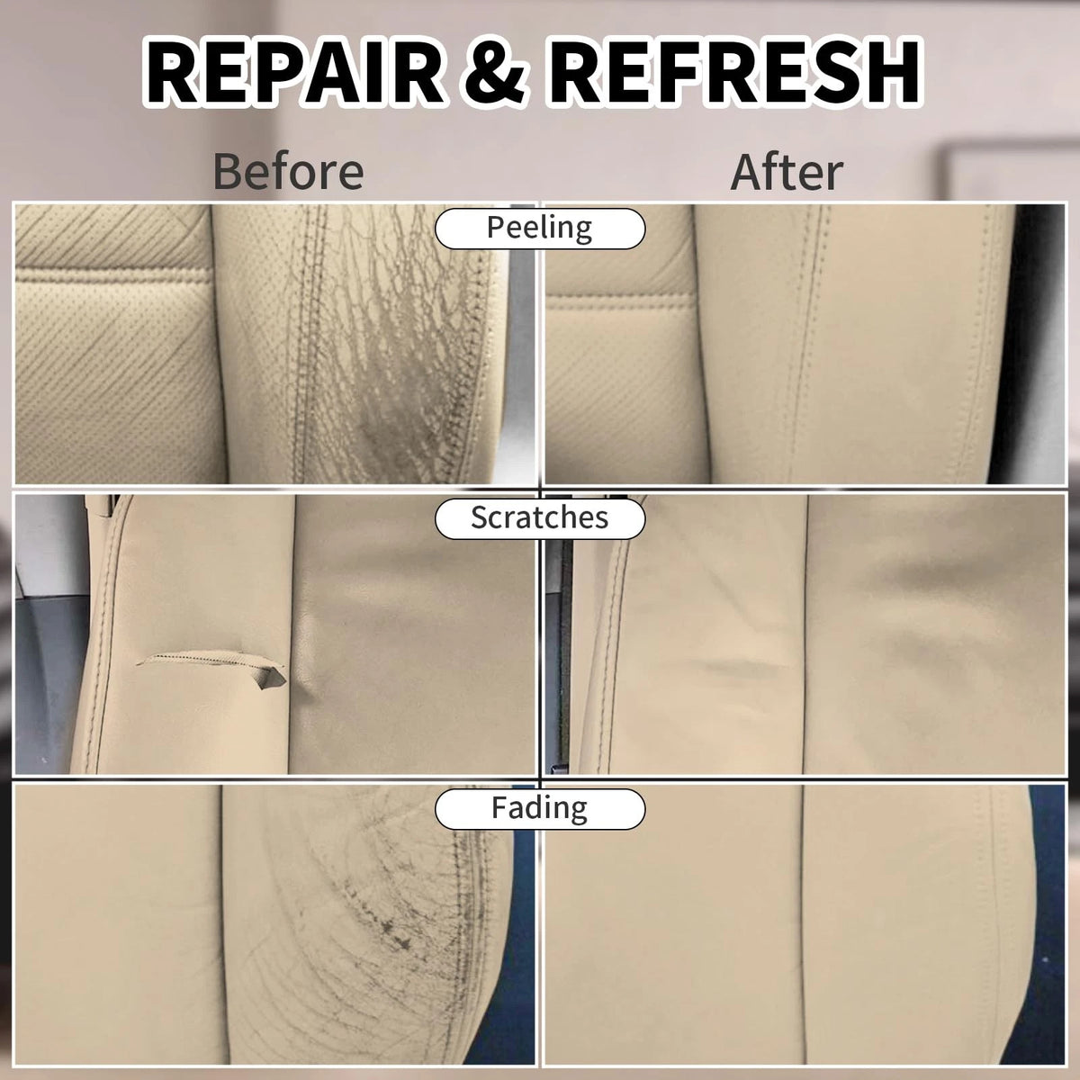 Leather Recoloring Balm 8.5oz for Automotive Interiors