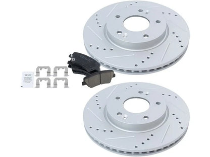 Brake Pad and Rotor Kit for Hyundai Elantra Coupe (2013–2014) 11993WRZJ