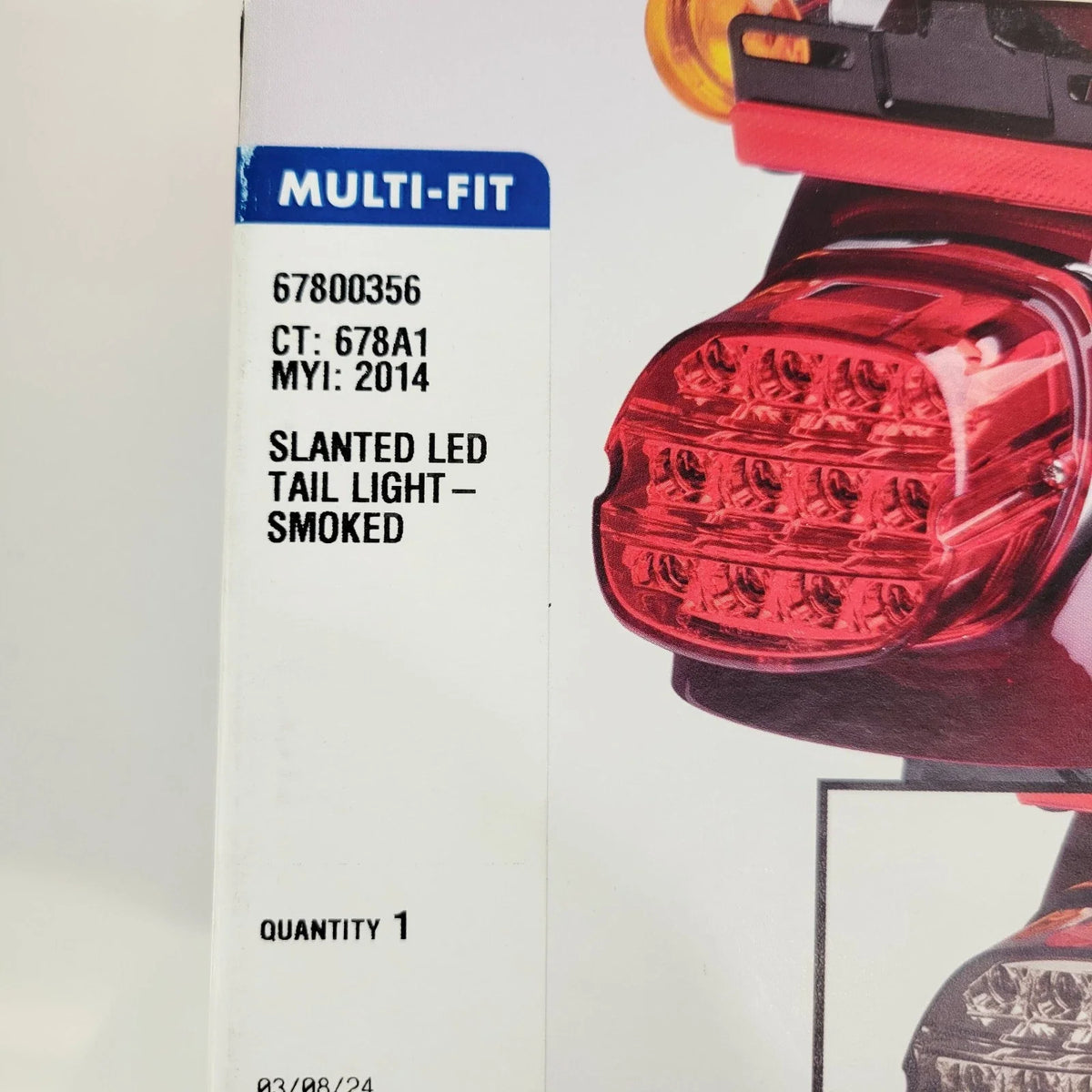 LED Tail Light Layback for Harley-Davidson (1999-2025) 67800356