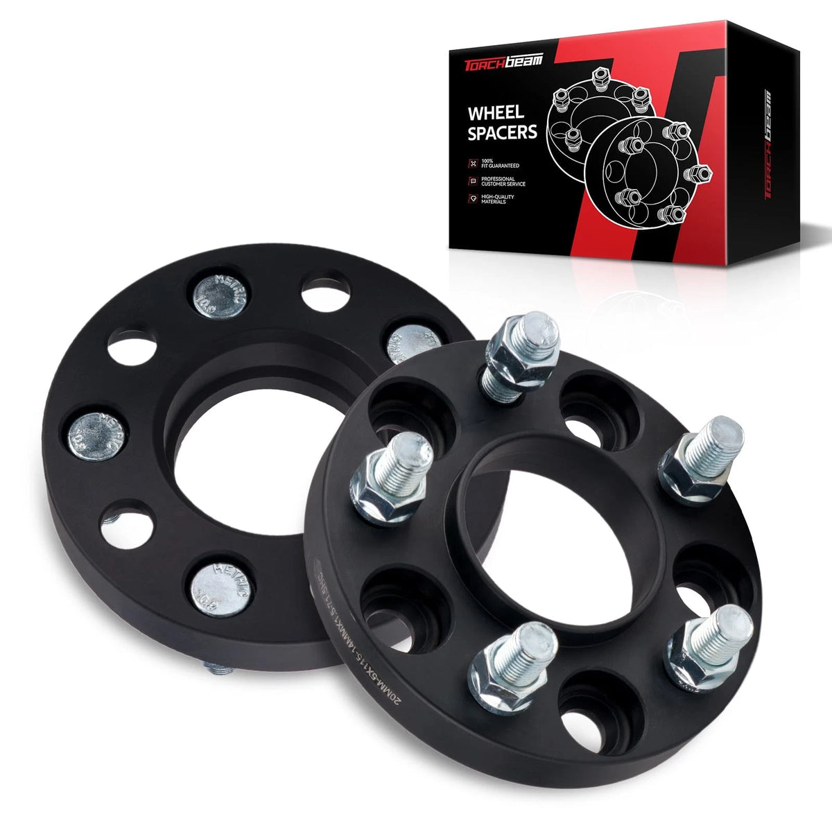20mm Hub Centric Wheel Spacers for Dodge Charger, Challenger, Magnum (2006–2023)