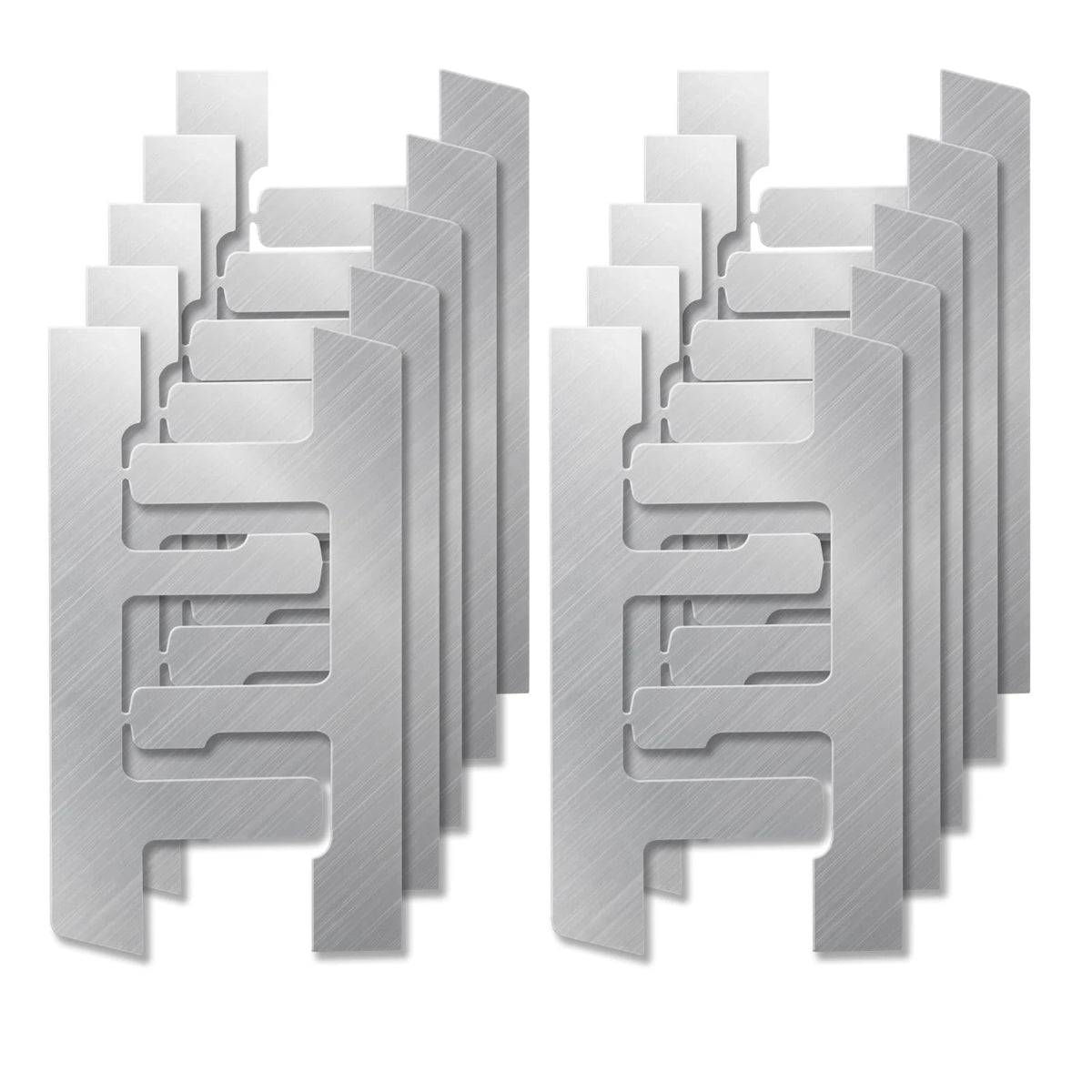 20 Pack Electrical F Clips Mounting Straps for Universal Use
