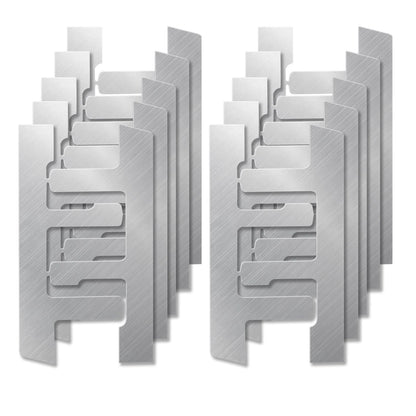 20 Pack Electrical F Clips Mounting Straps for Universal Use