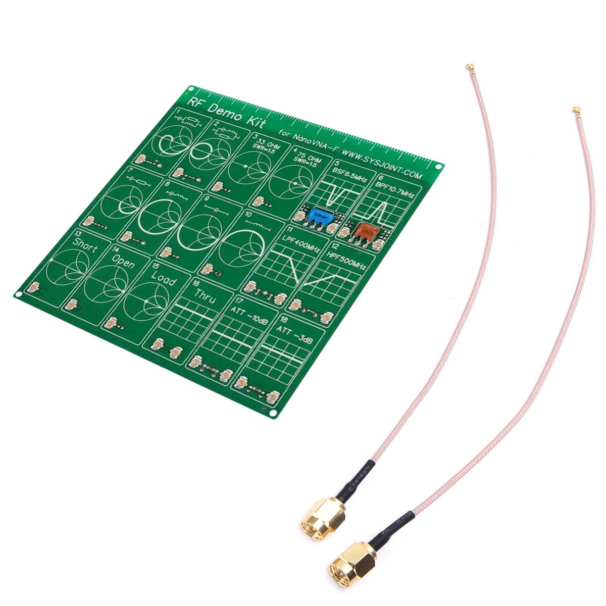 Radio Frequency RF Tester PCB Board for Nano VNA-F