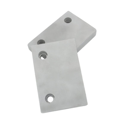 Machinable Soft Jaw Set for 6" Vises - 2 Pieces (6 × 4 × 1")