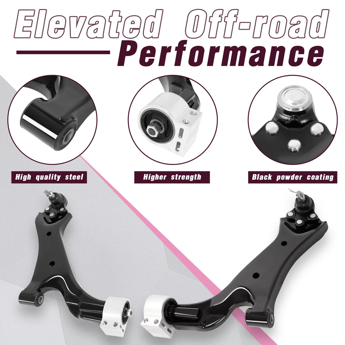 Lower Control Arms (Front) for Chevy Equinox / GMC Terrain 2010-2017