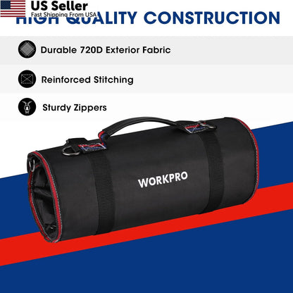 Roll Up Tool Bag for WORKPRO (22" x 14")
