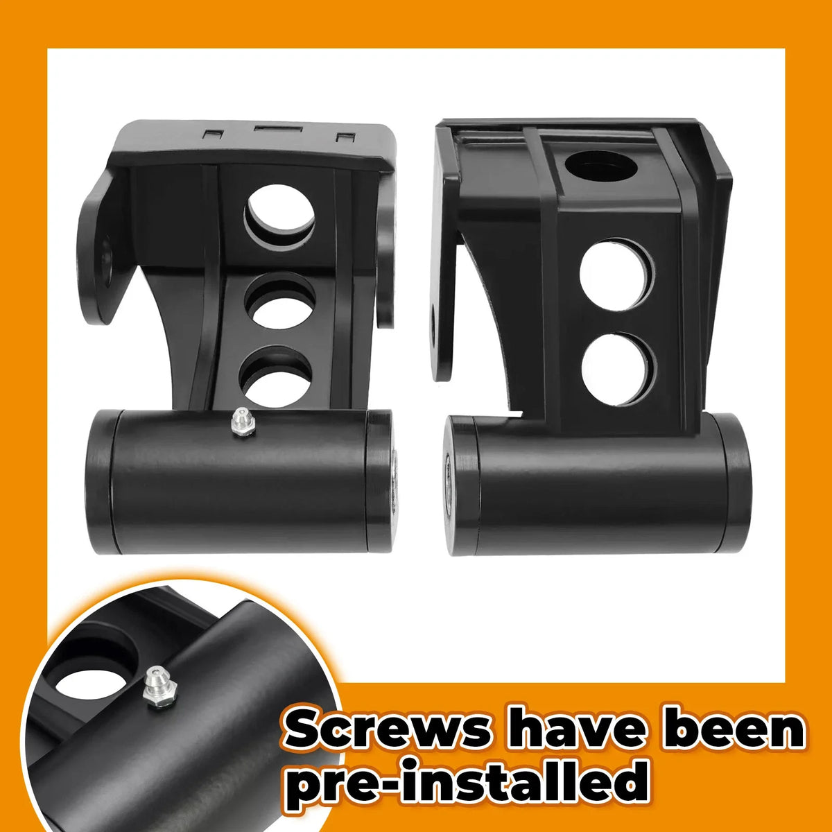 Lowering Shackles Kit 2" Drop for Dodge Ram 2500 3500 (2003–2013)