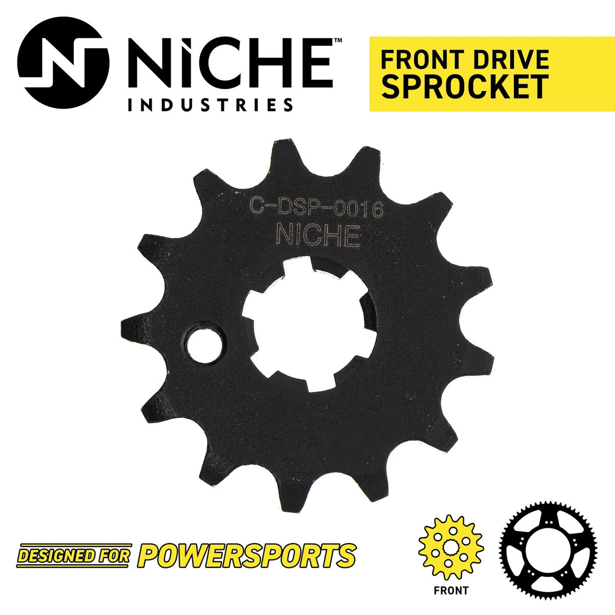Sprocket Kit 13T Front 51T Rear for Kawasaki KX85 KX100 (MK1013303, 13144-0564)
