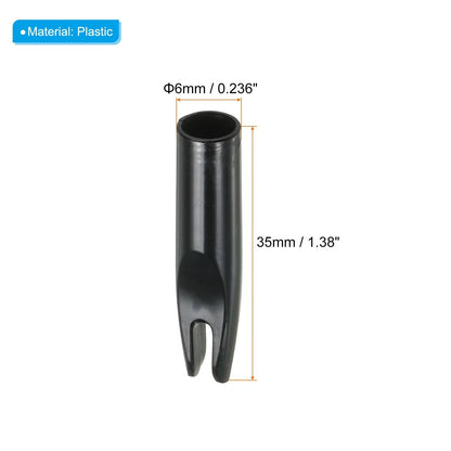 40 Pack Archery Arrow Nocks 6mm (0.236" Inner Dia.)
