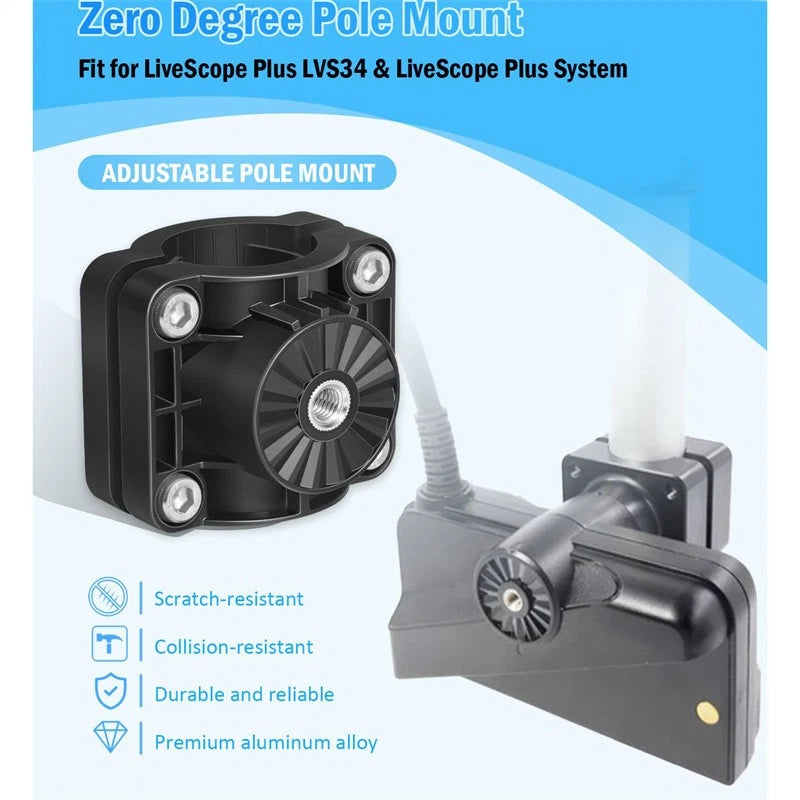 0 Degree Adjustable Pole Mount for LiveScope Plus LVS34