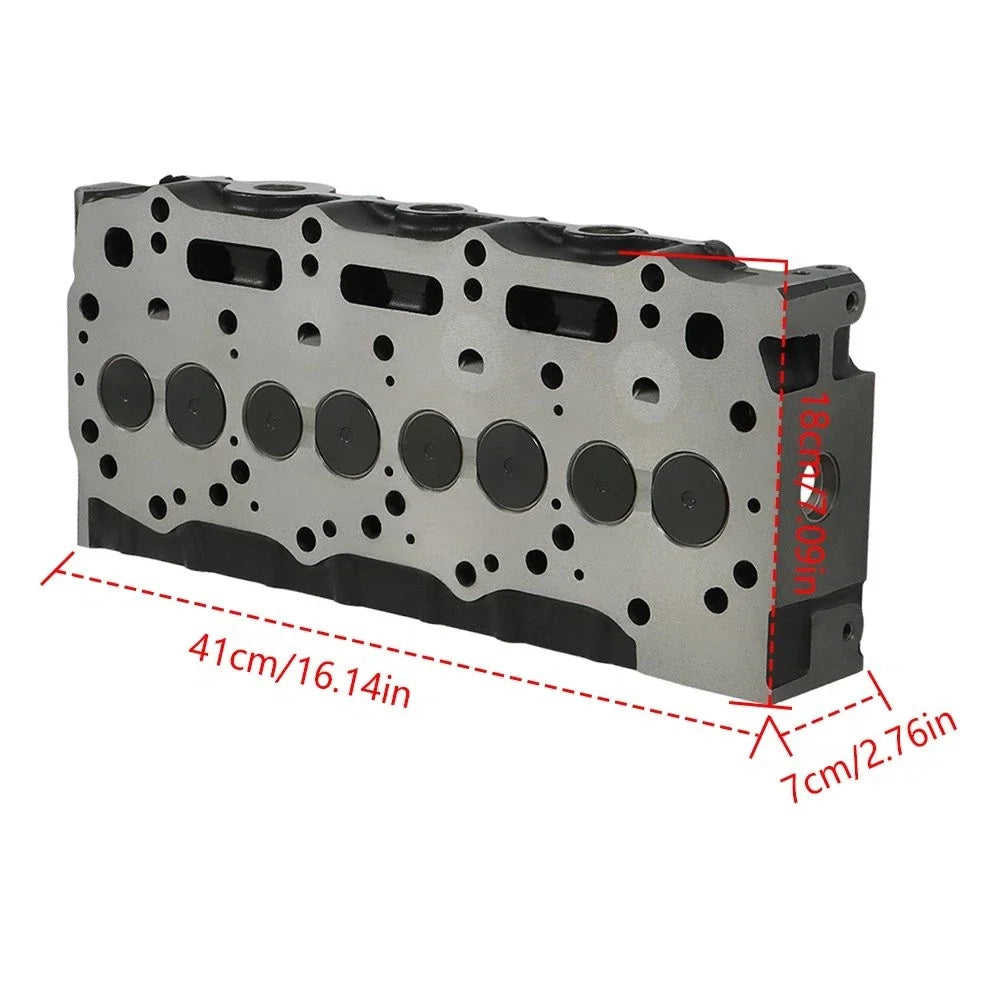 Complete Cylinder Head for Perkins 3024C/T C2.2T Engine (404D-22)