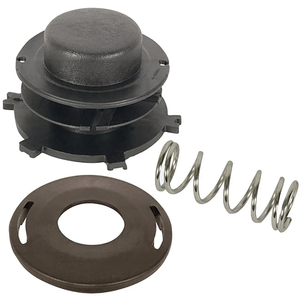 Replacement Trimmer Head Spool, Cap Cover & Spring Kit for