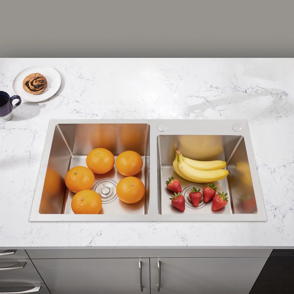 Double-Bowl Kitchen Sink for Modern Homes (2010–2023)