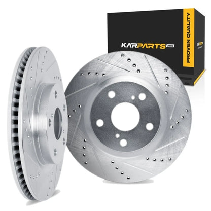 Set of 2 Brake Rotors for Scion FR-S (2013–2016) ALX-PAU-DF-7002-13002-CLA1