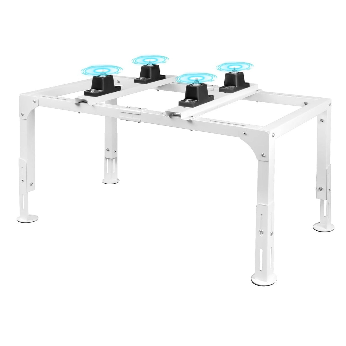 Heavy-Duty Adjustable Mini Split Ground Stand for Ductless AC Units (400LBS)