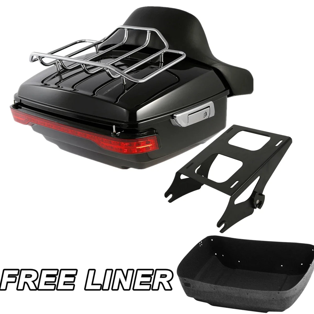 Brake Tail Light Pad Mount for Harley Touring (2014-2023) Trunk