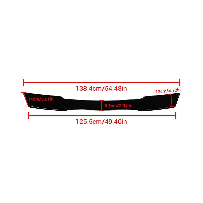 Rear Trunk Spoiler Wing for Corvette C5 (1997–2004) Extended Style