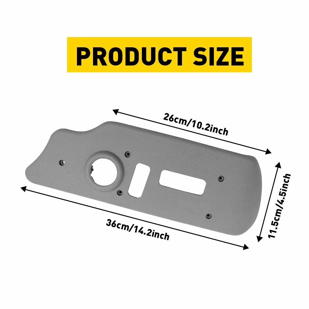 Power Seat Switch Bezel Trim Panel Gray for Chevy GMC Escalade (2002–2020)