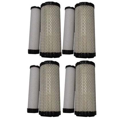 Set of 4 Inner & Outer Air Filters for Exmark