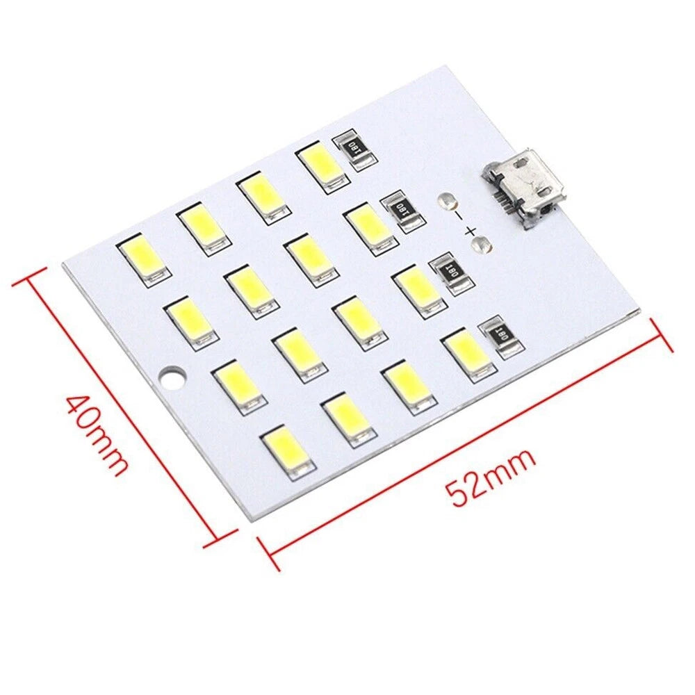 5Pcs White LED Lighting Panel for Emergency Use (2016–2023)