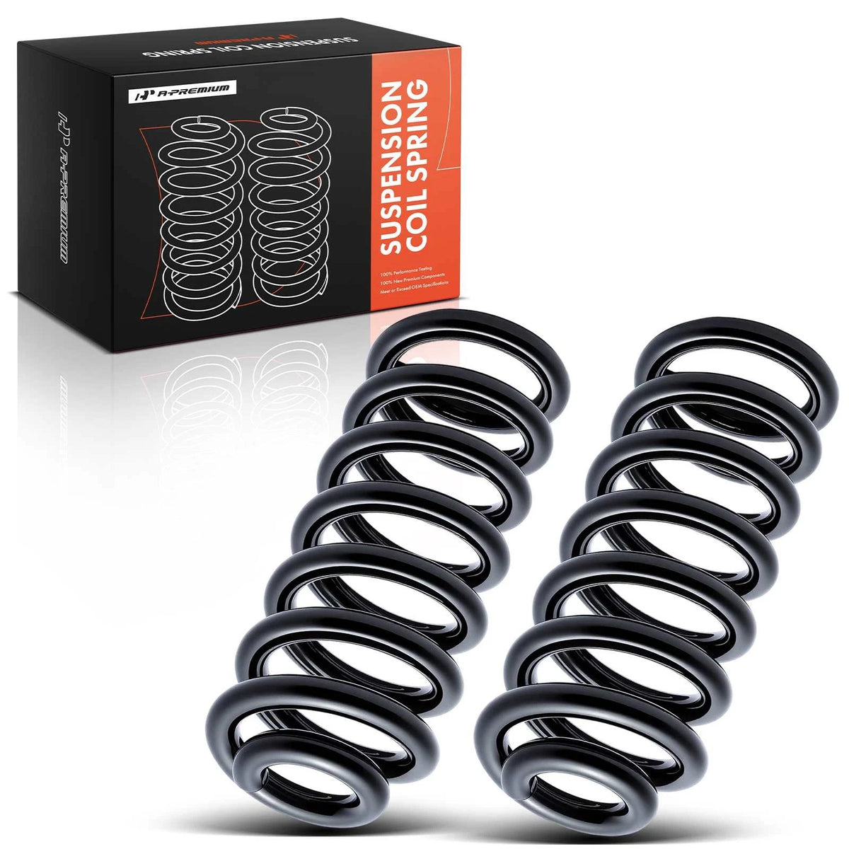 2X Front Coil Springs for Chevy C10 Suburban Blazer GMC (1967–1972) 3817997, 3935893, 6082