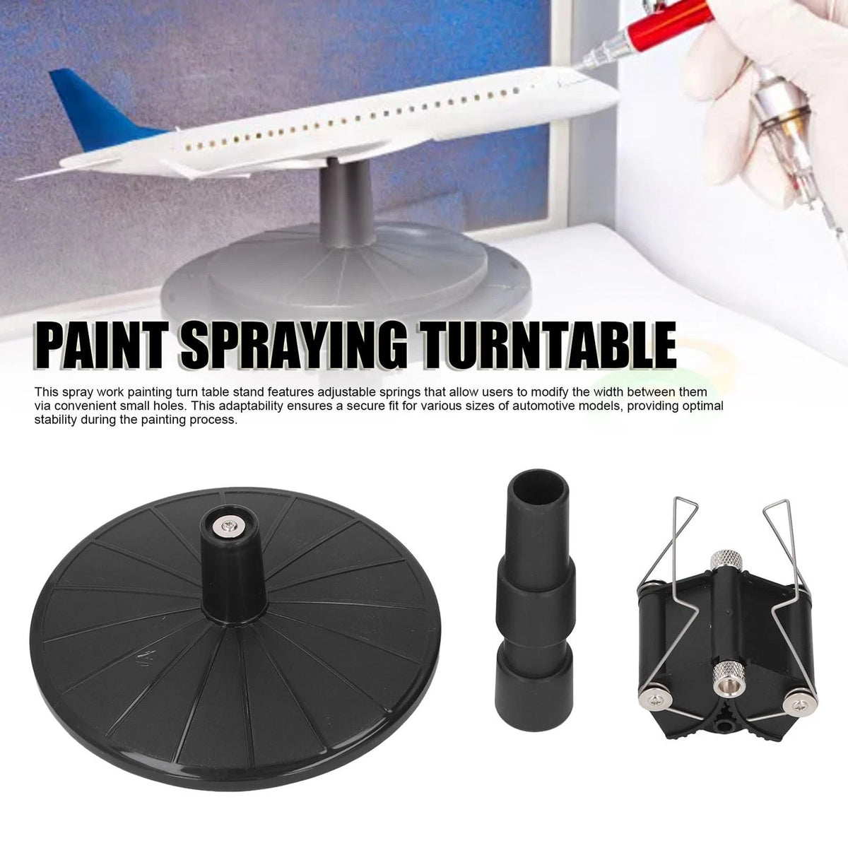 Model Paint Stand for Spray Work
