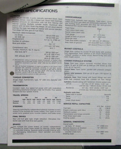 Caterpillar 943 Loader Parts (1973)