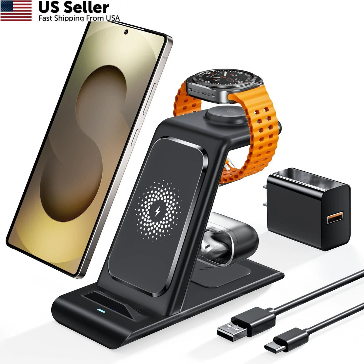 Wireless Charging Station for Samsung Galaxy S26 (2023)