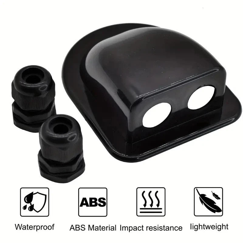 ABS Waterproof Junction Box for RV Yacht Solar Panel
