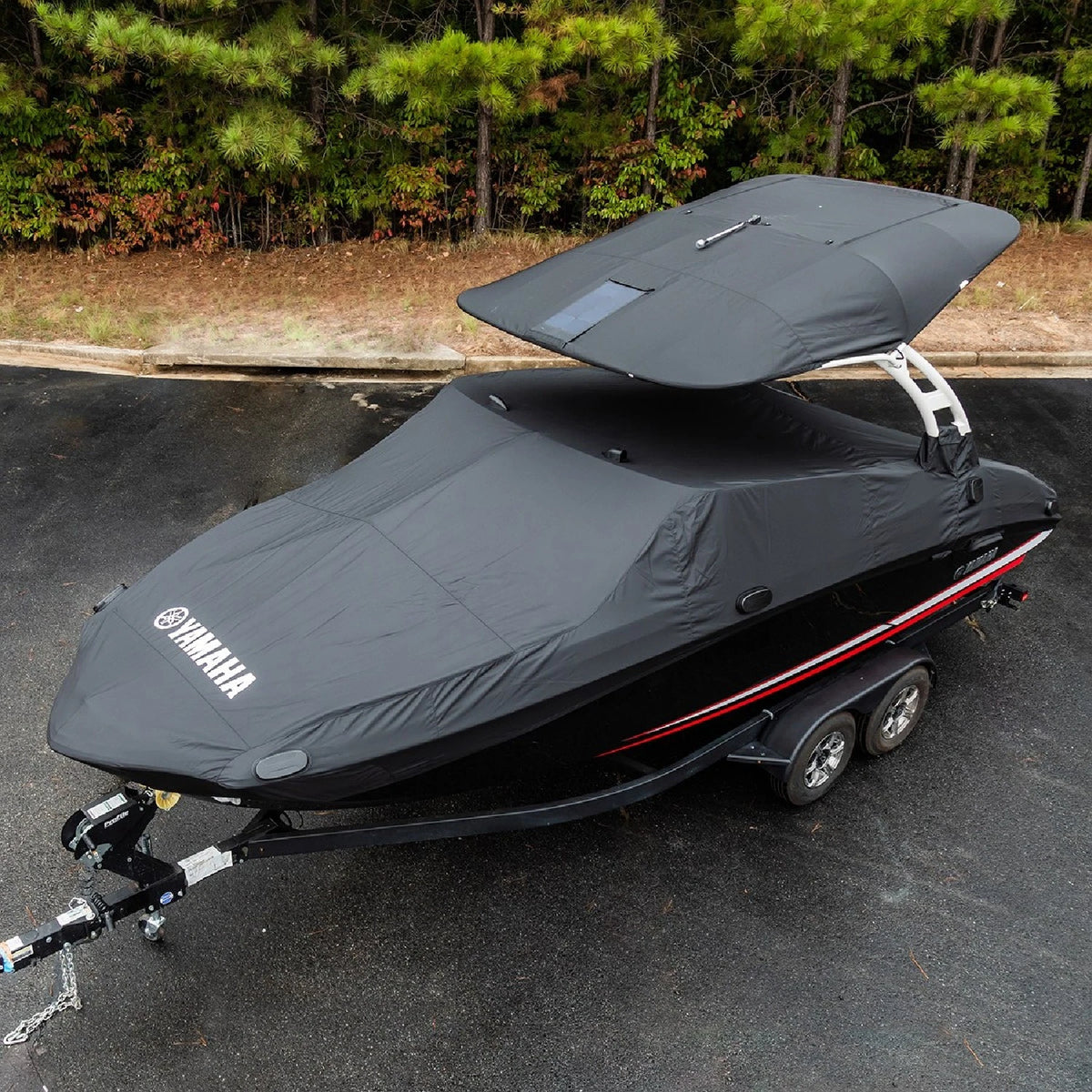 Premium Tower Mooring Cover for Yamaha 24FT (MAR-242BK-TW-14)