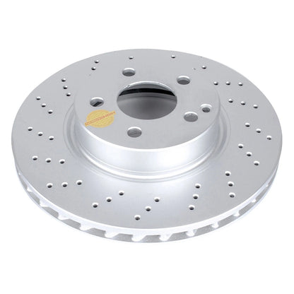 Set of 2 Powerstop Brake Discs for Mercedes-Benz SL500 E500 (2004–2006)