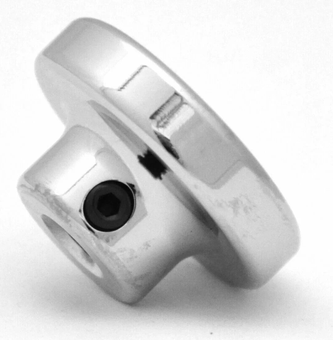 1" Glossy Green Chrome Dash Control Knob for (23251)