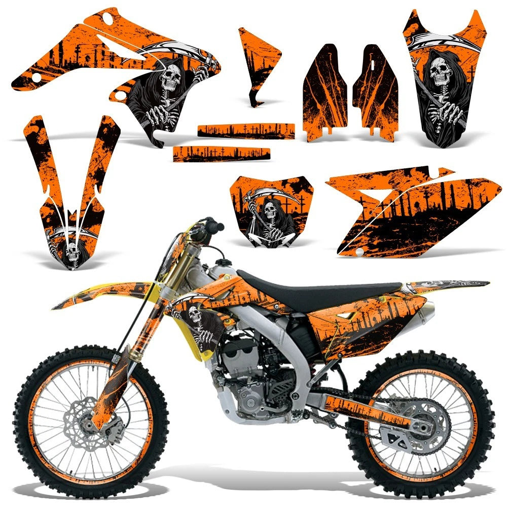 Graphic Stickers +#PLT/RIM Decals for Suzuki RMZ 250 (2010–2018)